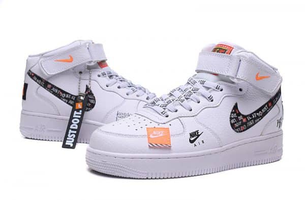 Nike Air Force "Just do it" Altas Blancas - Image 4