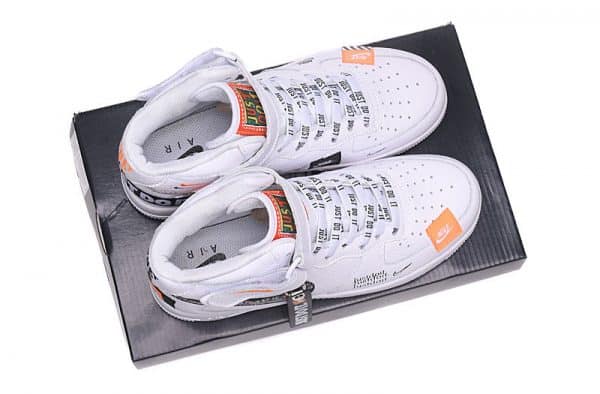 Nike Air Force "Just do it" Altas Blancas - Image 6