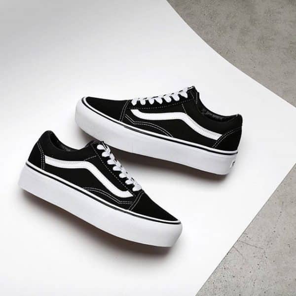 Vans Old Skool Negras Plataforma - Image 5