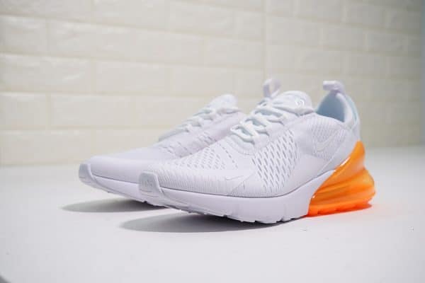 Nike Air Max 270 Blancas Naranjas - Imagen 6