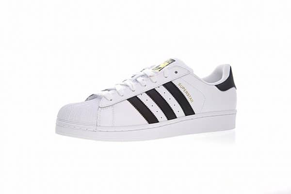 Adidas Superstar Blancas Rallas Negras