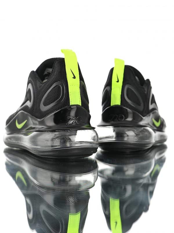 NIKE AIR MAX 720 NEGRAS LOGO AMARILLO - immagine 5