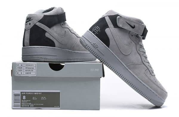 Nike Air Force Altas Grises Mid – Image 4