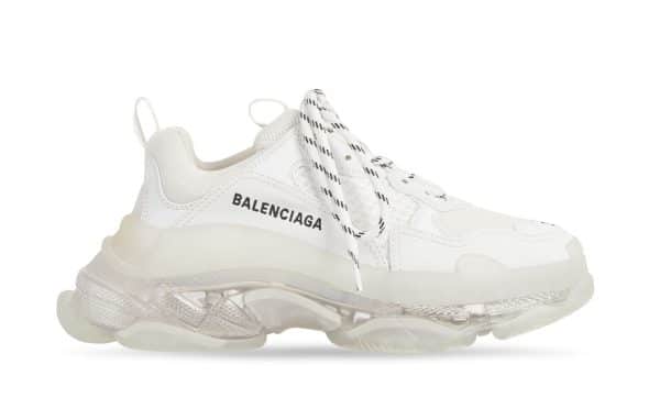 Balenciaga Triple S Clear Sole White