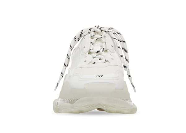 Balenciaga Triple S Clear Sole White – Image 2