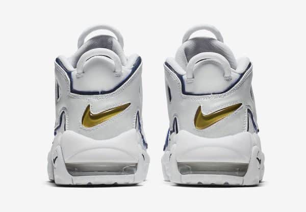 Nike Air More Uptempo GS White Midnight Navy - immagine 4