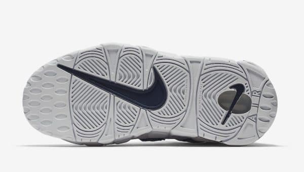Nike Air More Uptempo GS White Midnight Navy - immagine 5
