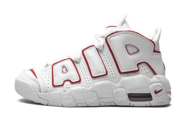 Nike Air More Uptempo White Red