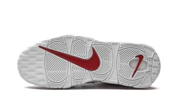 Nike Air More Uptempo White Red - Image 5