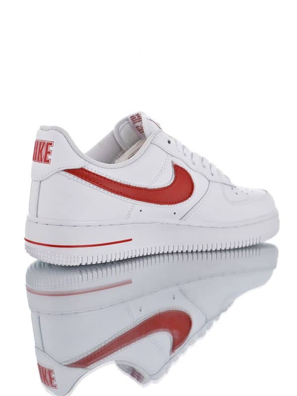 Nike Air Force 07´ Blancas Logo Rojo - Image 3