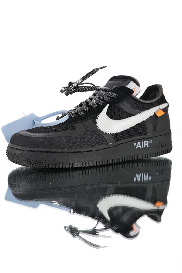Nike Air Force X Off White Black 2.0 Negras - immagine 5