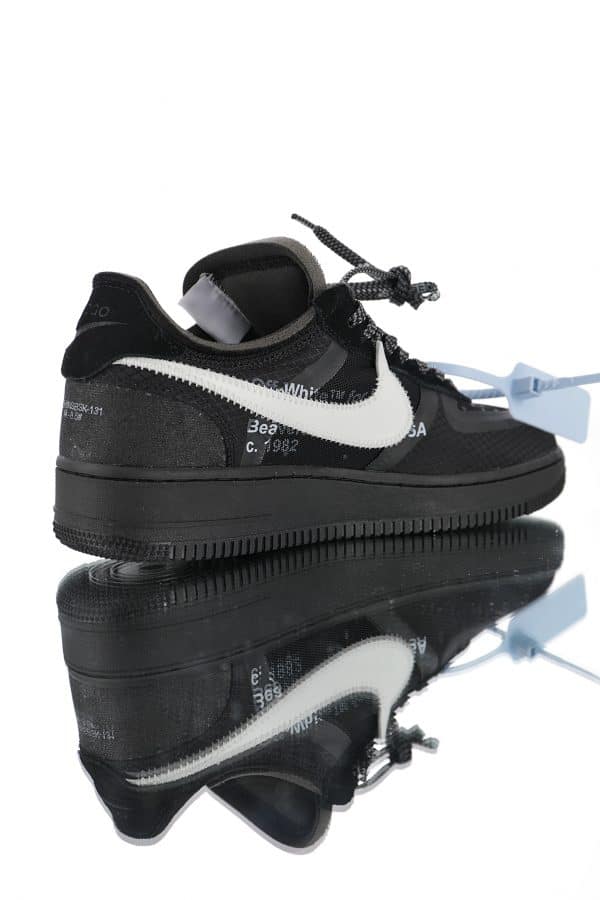Nike Air Force X Off White Black 2.0 Negras - immagine 4