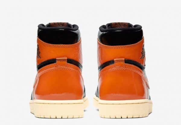 Nike Air Jordan 1 Black Orange - Imagen 4