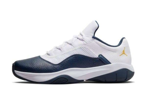 Nike Air Jordan 11 Low CMFT White Navy Michigan
