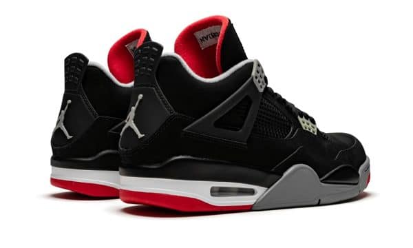 Nike Air Jordan 4 Black Red Bred - Imagen 3