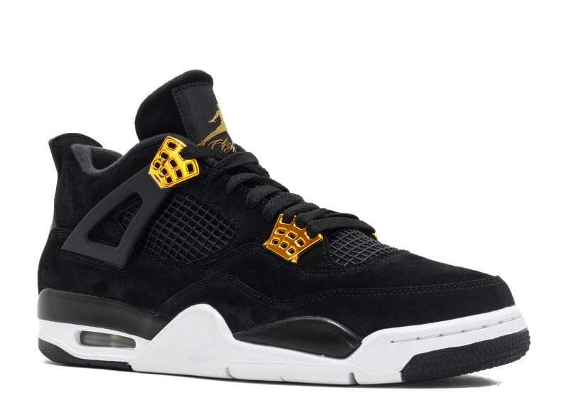 seguro sed Haz todo con mi poder Nike Air Jordan 4 Negras (detalles dorados) – KingWalk