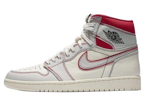 Nike Jordan 1 Retro High OG Sail-Red