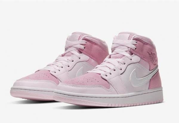 Nike Air Jordan WMNS MID White Digital Pink - Imagen 3