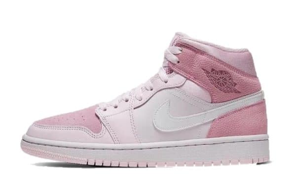 Nike Air Jordan WMNS MID White Digital Pink