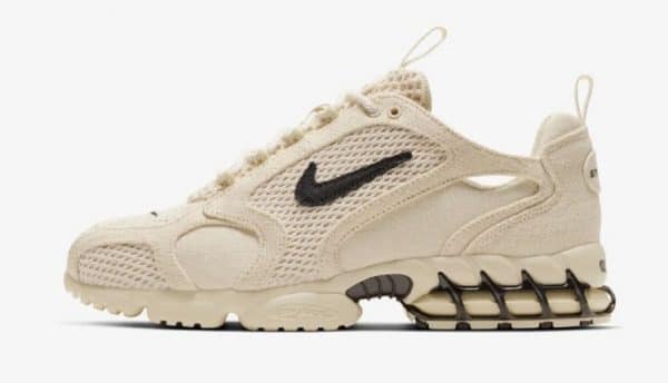 Stüssy x Nike Air Zoom Spiridon Cage 2 Fossil