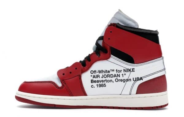 Nike Jordan 1 Off White Retro Red