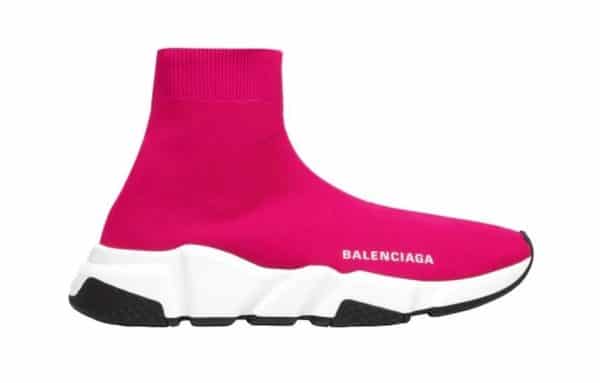 Balenciaga Speed Trainer Rose Hortensia