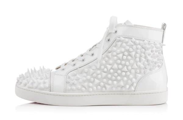 Christian Louboutin High Spikes White