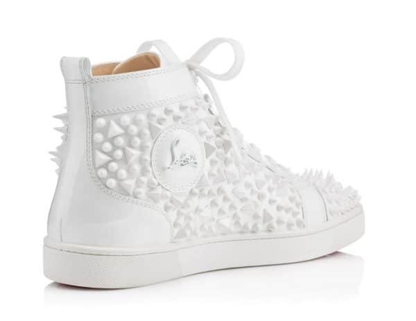 Christian Louboutin High Spikes White - Imagen 3