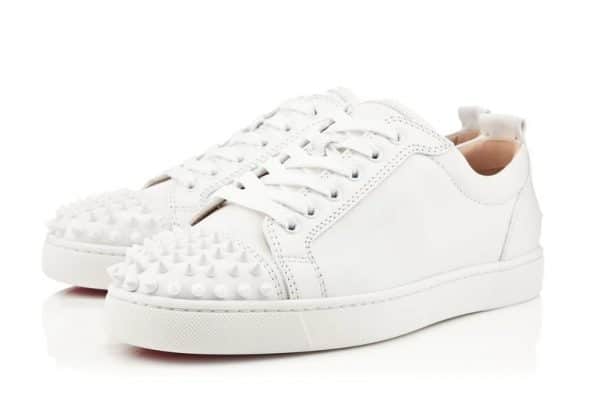 Christian Louboutin Low Spikes White