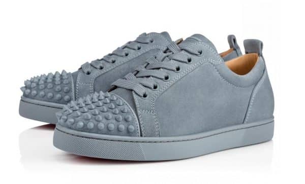 Christian Louboutin Low Spikes Grey - Imagen 3