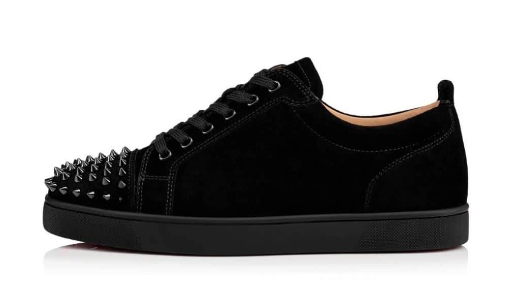 Christian Louboutin Low Spikes Black – KingWalk