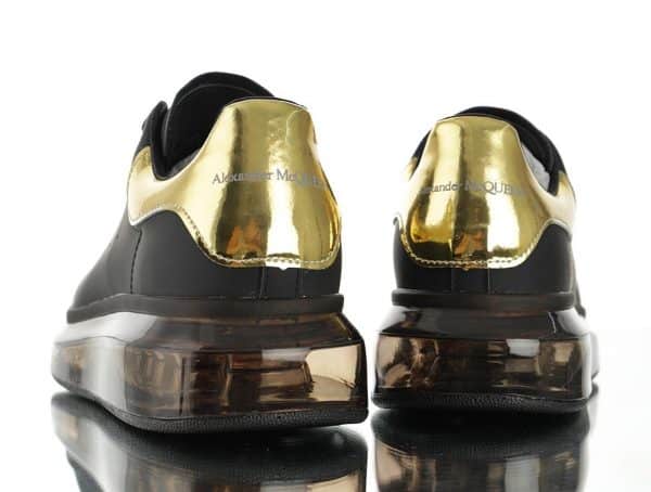 Alexander McQueen Oversized Air Cushion Black Gold - Image 3