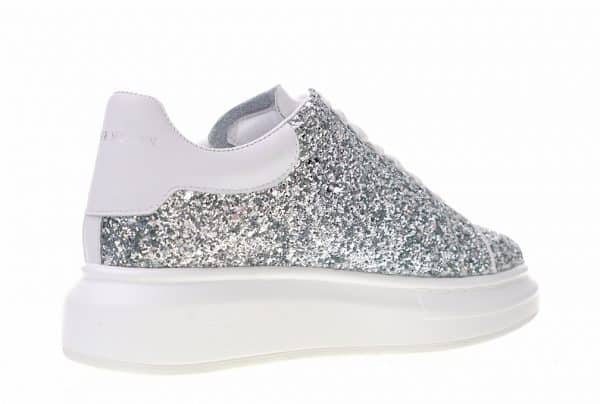 Alexander McQueen Sole Metalic Silver - Image 3