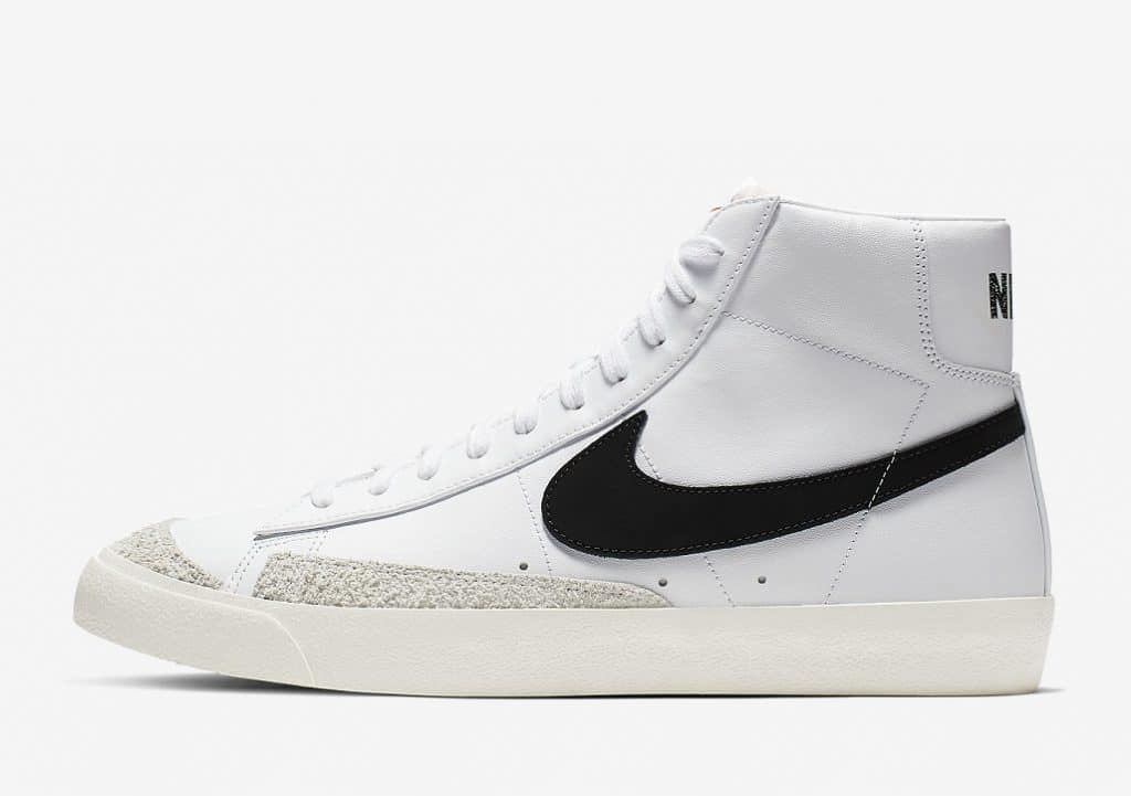 Nike Blazer Mid 77 Vintage Blancas Logo Negro
