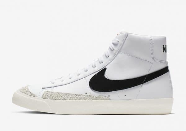 Nike Blazer Mid 77 Vintage Blancas Logo Negro