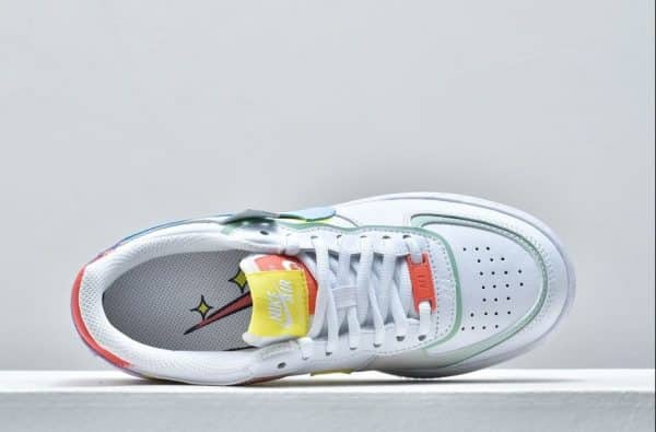 Nike Air Force Shadow White Hydrogen Blue - immagine 3
