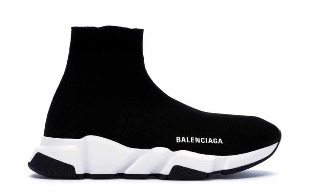 Balenciaga Speed Trainer Black White Sole