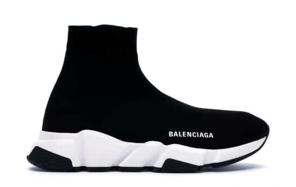 Balenciaga Speed Trainer Black White Sole