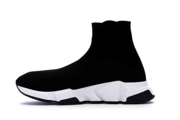 Balenciaga Speed Trainer Black White Sole - Image 3
