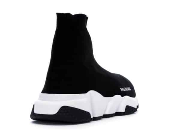 Balenciaga Speed Trainer Black White Sole - Image 4