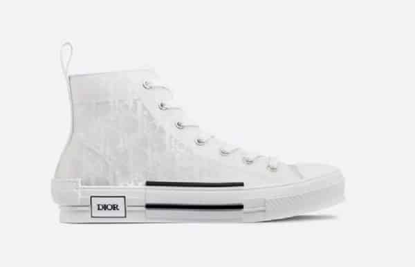 HIGH DIOR OBLIQUE B23 WHITE