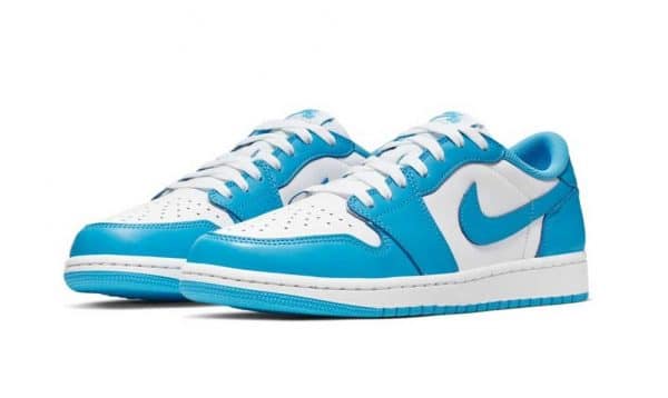 Nike Air Jordan 1 Low White Blue - Imagen 3