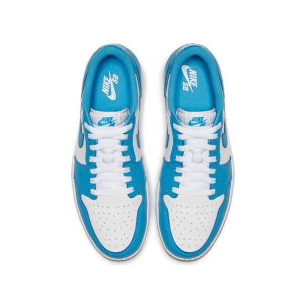 Nike Air Jordan 1 Low White Blue - Imagen 4
