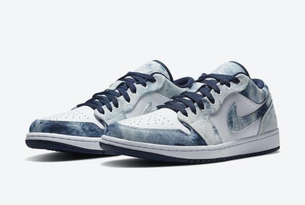 Nike Air Jordan 1 Low Washed Denim - immagine 2