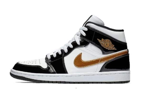 Nike Air Jordan 1 MID Black Gold