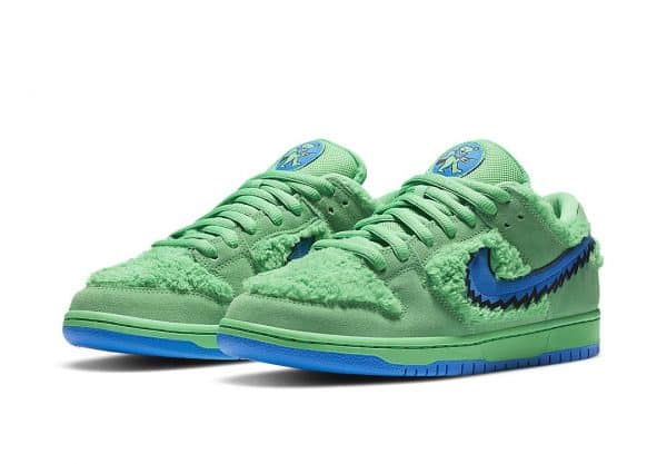 Nike SB Dunk Low Grateful Dead Bear Green - Image 2