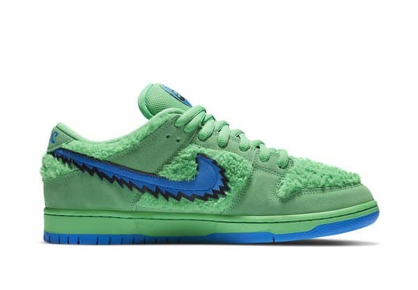 Nike SB Dunk Low Grateful Dead Bear Green - Image 3