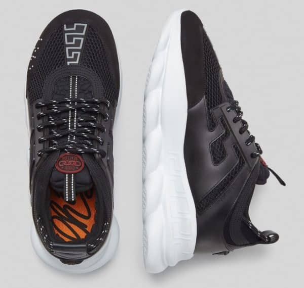 Versace Chain Reaction Black White - Image 2