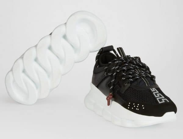 Versace Chain Reaction Black White - Image 3