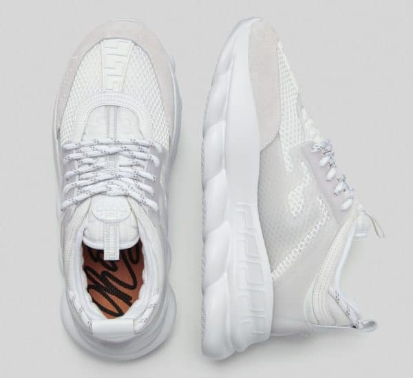 Versace Chain Reaction White - Image 3